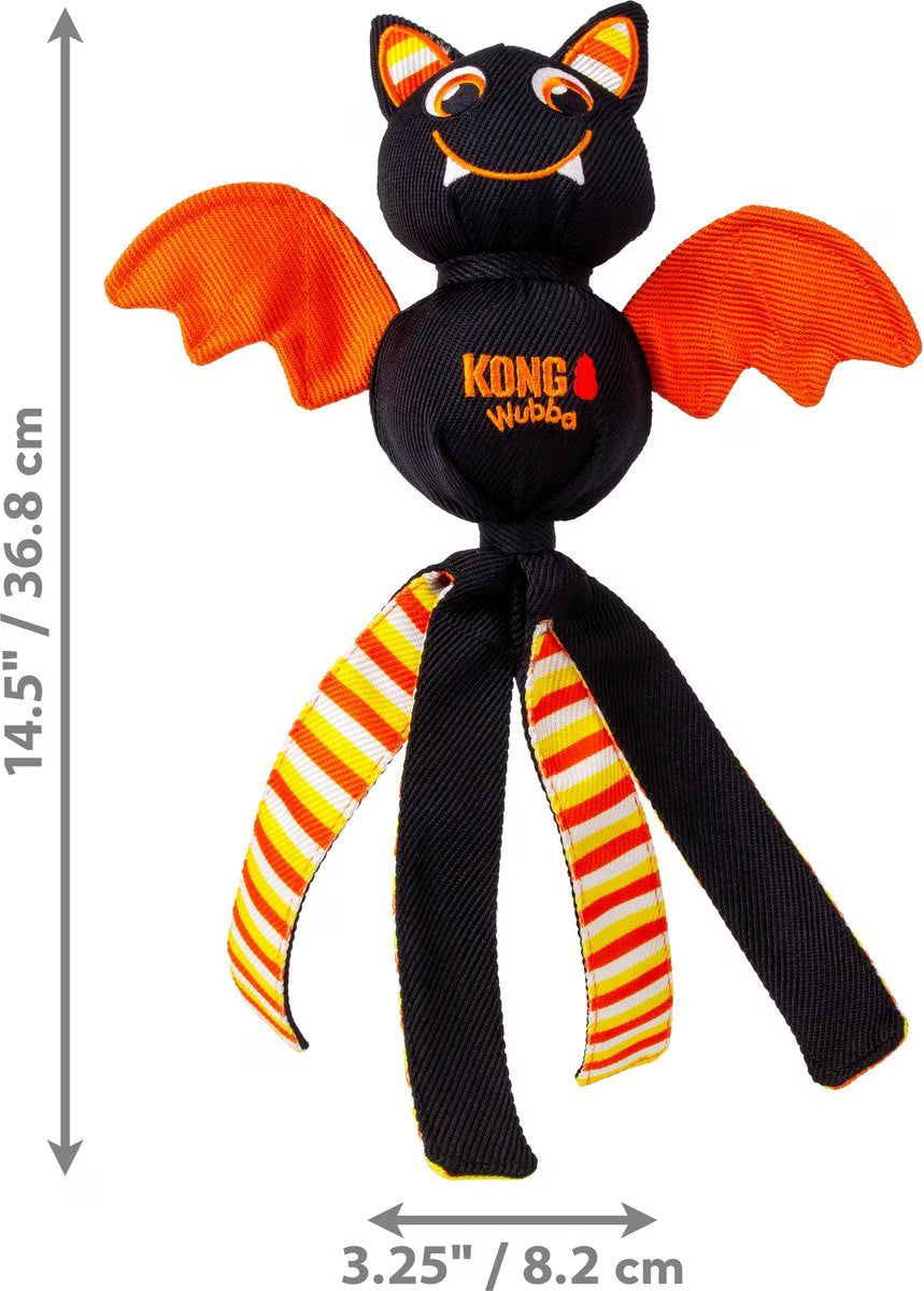 KONG: Halloween Wubba Ballistic Large - Bat