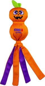 KONG: Halloween Wubba Ballistic Large - Jack-O-Lantern