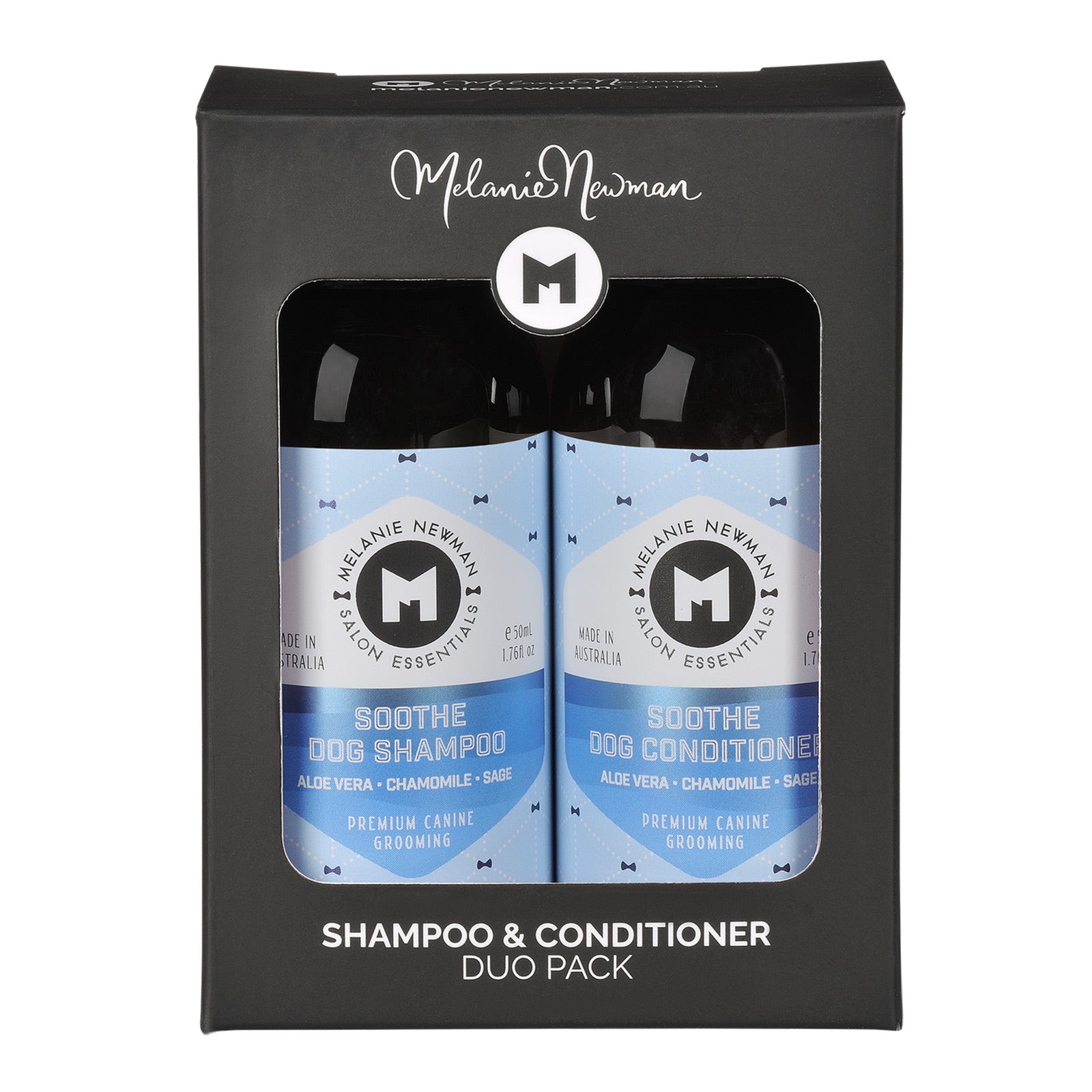 Melanie Newman: Soothe Shampoo & Conditioner DUO Pack 50ml