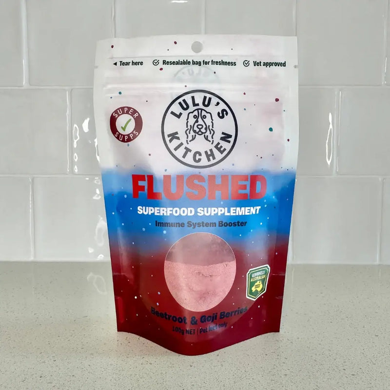 DOG SUPPLEMENT | Rover Pet Products: Flushed - Immune System Booster Supp (NEW)