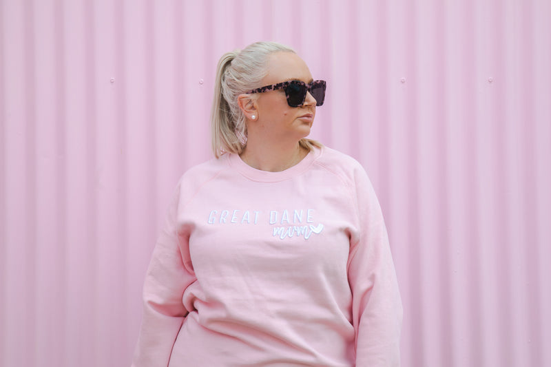 BLD LIFESTYLE CLUB CREW: "Breed Mum"| Pink (3D Puff Embroidery)