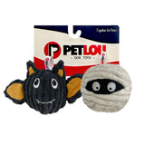 Petlou: 4" EZ Squeaky Ball Twin Pack - Batmmy