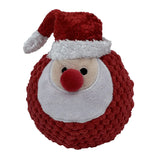 Petlou: Christmas EZ Squeaky Twin Ball Pack - Santa & Reindeer