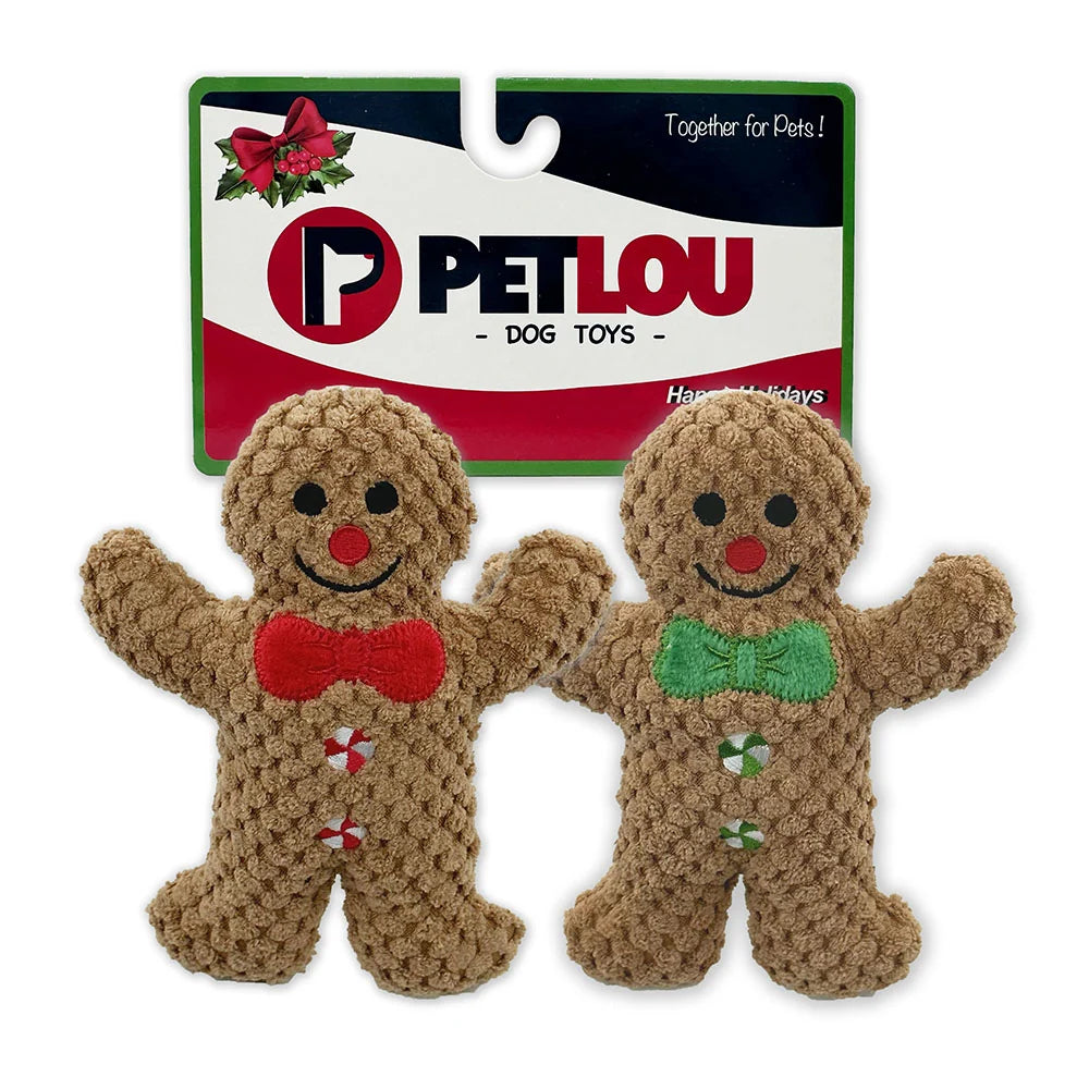 Petlou: Christmas Twin Pack Gingerbread Man 6"