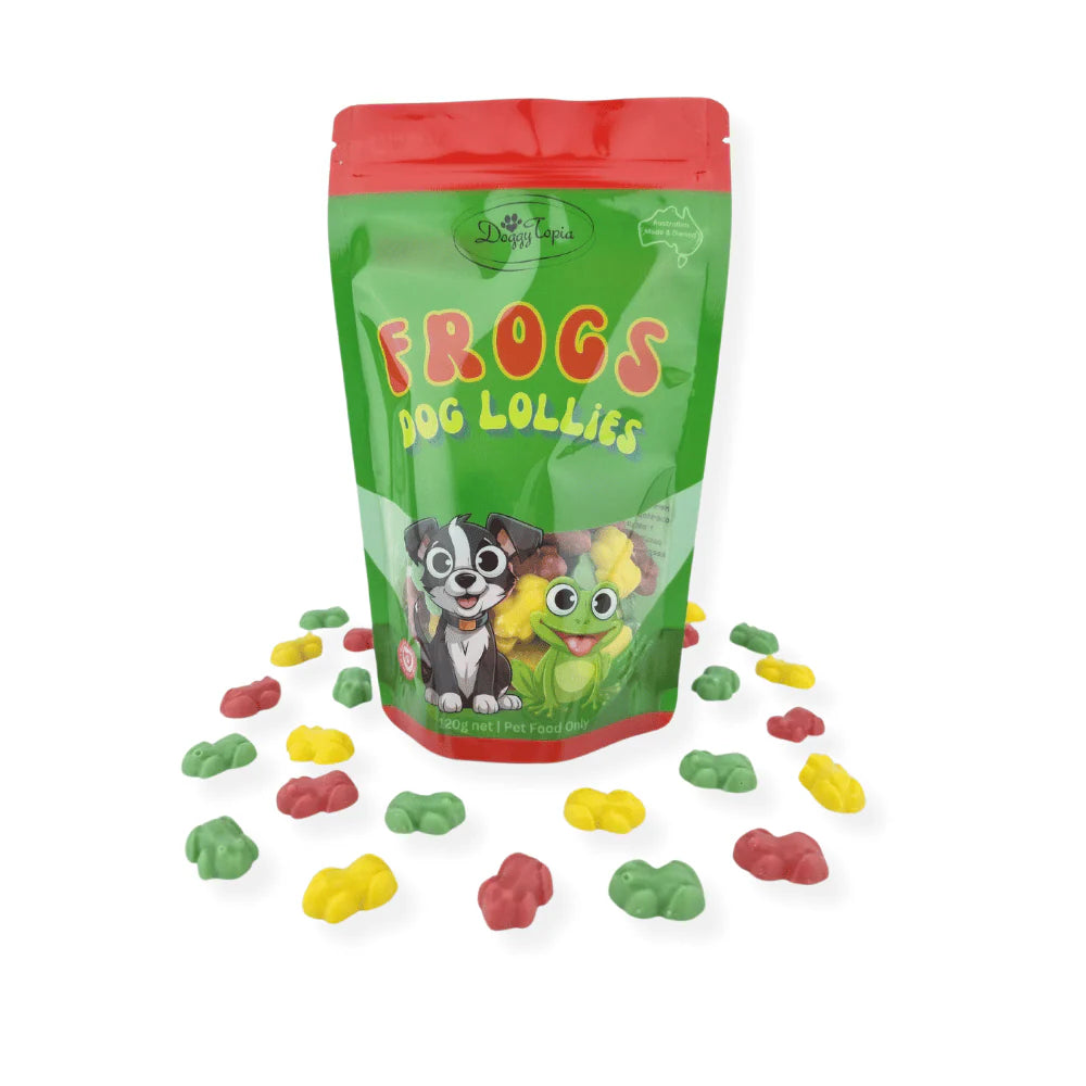 DOG TREATS | Doggy Topia - Frogs Dog Lollies