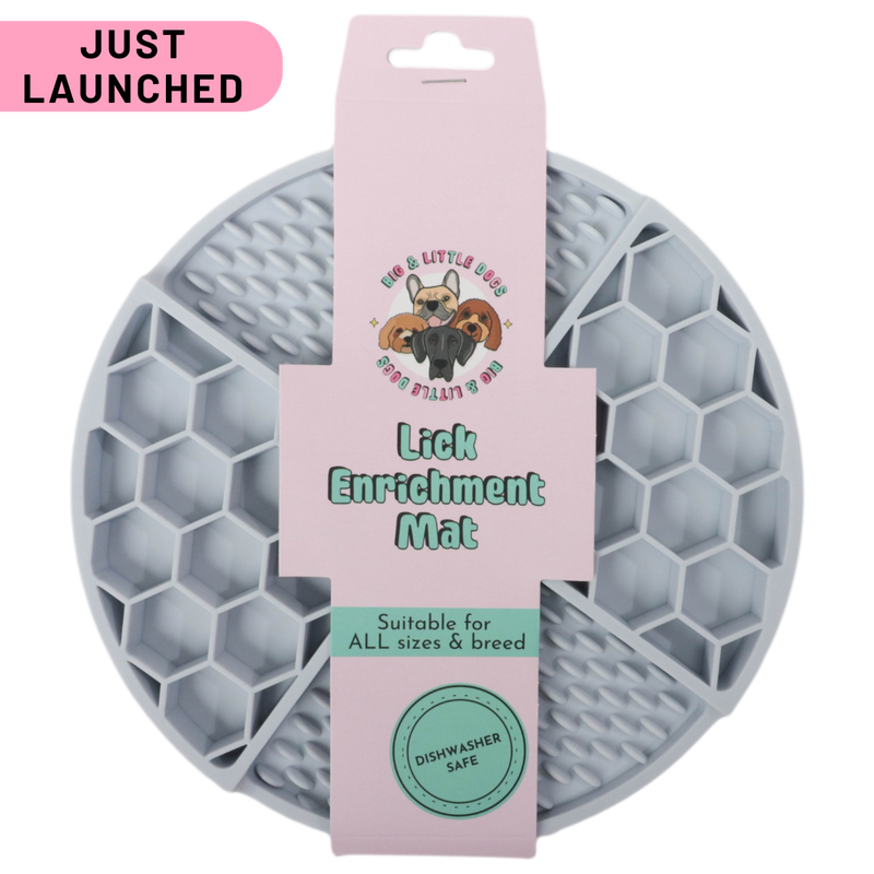 LICK ENRICHMENT MAT: Blue Grey (NEW!)