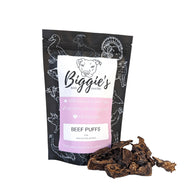 DOG TREATS: Biggies Raw Pantry | Beef Lung Puffs