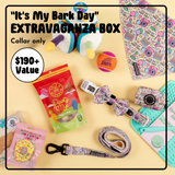 BIRTHDAY EXTRAVAGANZA BOX: "It's My Bark Day" Collar