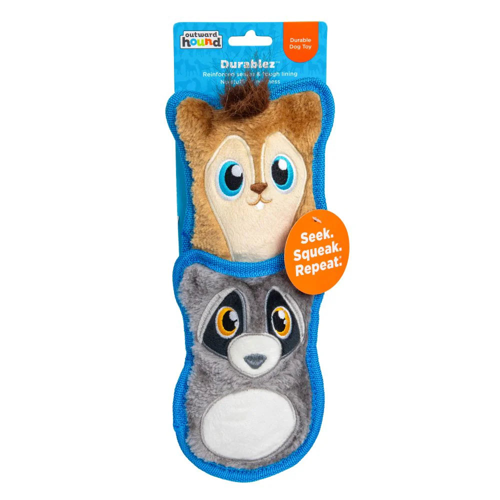 Outward Hound: Durablez - Squirrel/Raccoon - 2 Pack