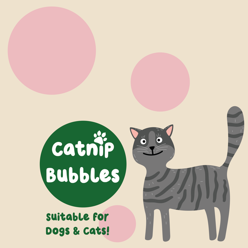 Meaty Bubbles: Catnip Bubbles (150ml)