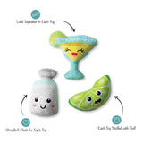 Fringe Studio: Small Dog Toy On Margarita Time 3PK