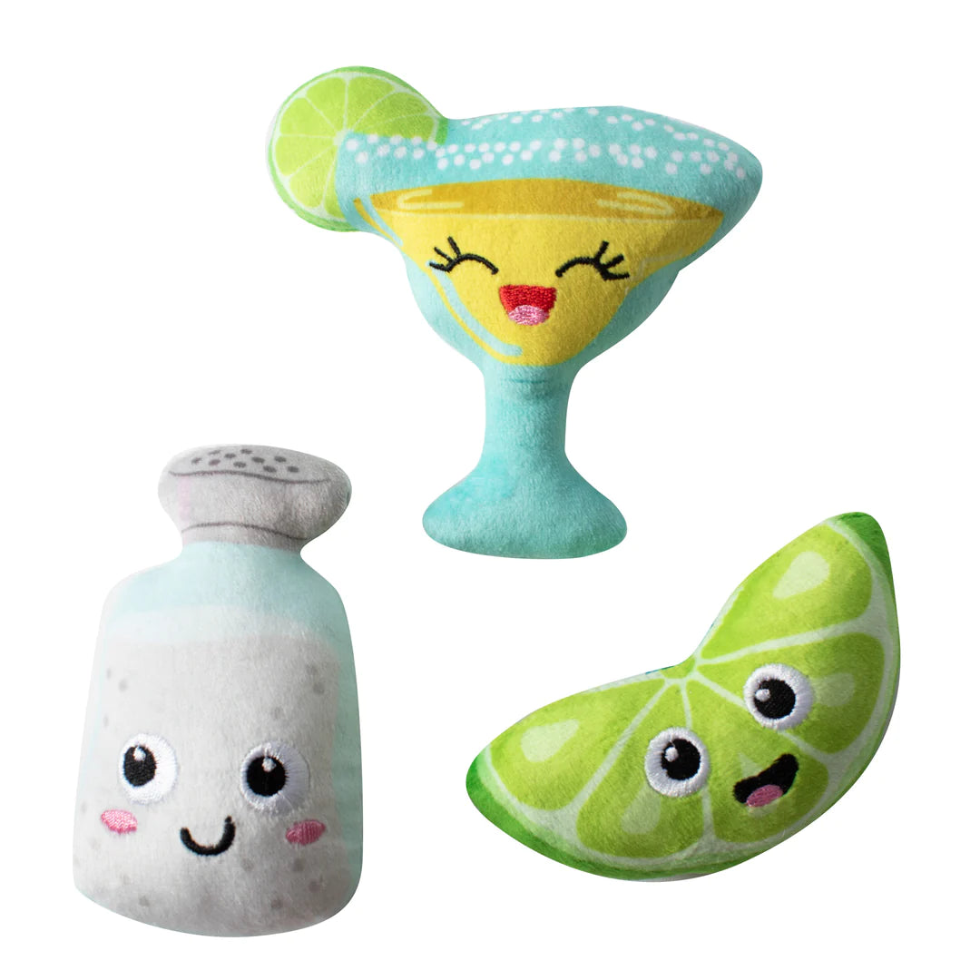 Fringe Studio: Small Dog Toy On Margarita Time 3PK