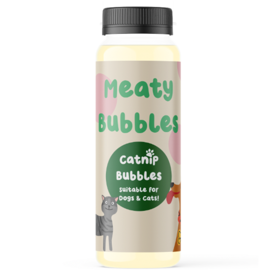 Meaty Bubbles: Catnip Bubbles (150ml)