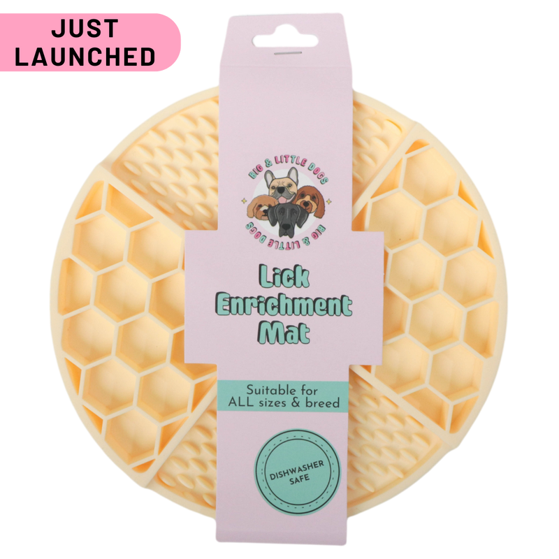 LICK ENRICHMENT MAT: Lemon {RESTOCK COMING}