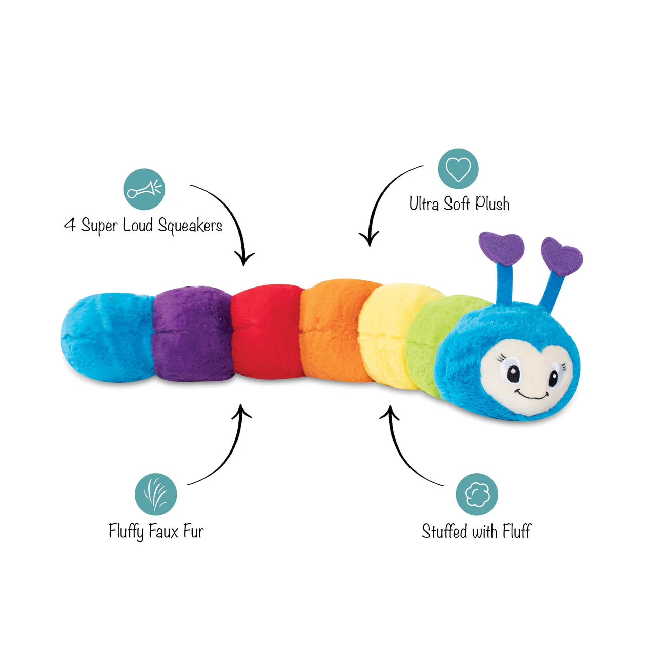 Fringe Studio: Don't Bug Me Dog Toy