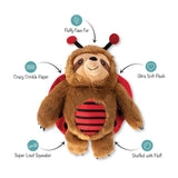 Fringe Studio: Little Lady Bug Plush Dog Toy