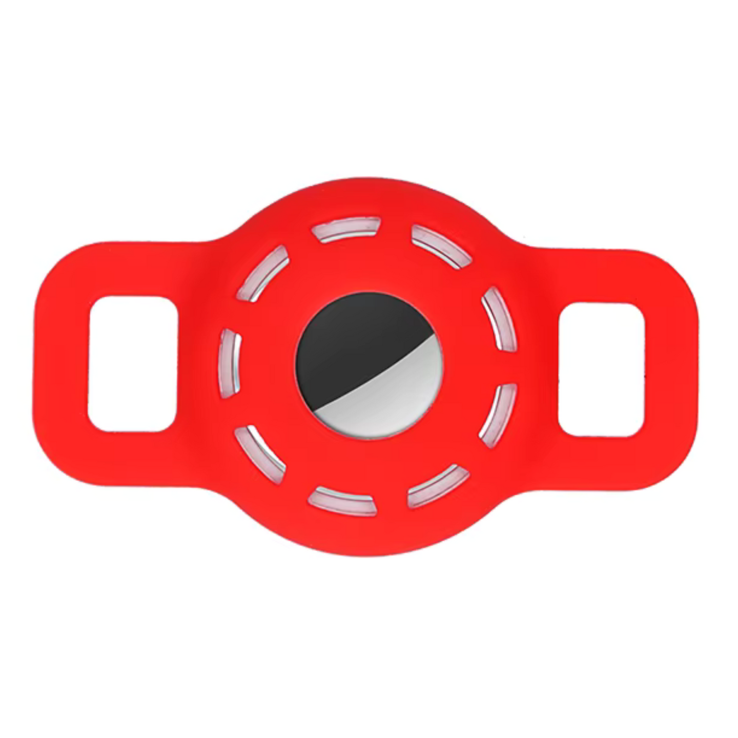 AirTag Holder | Harness or Collar Mounted (XS/S Size) | Red