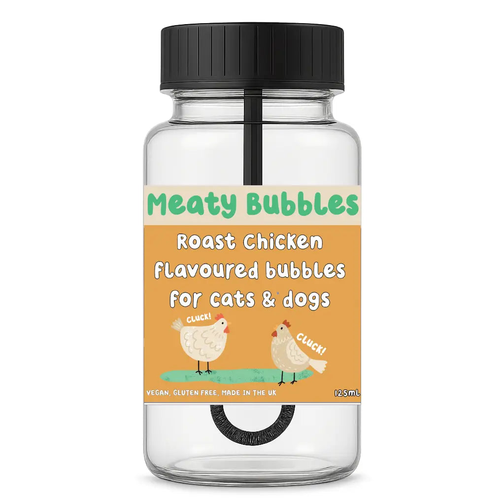 DOG TREATS | Meaty Bubbles Roast Chicken Bubbles 125ml 