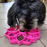 Soda Pup: Mandala eTray Slow Feeder eTray: Pink