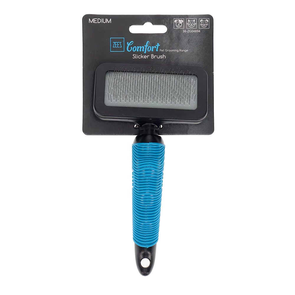 ZEEZ: Comfort Slicker Brush - Medium