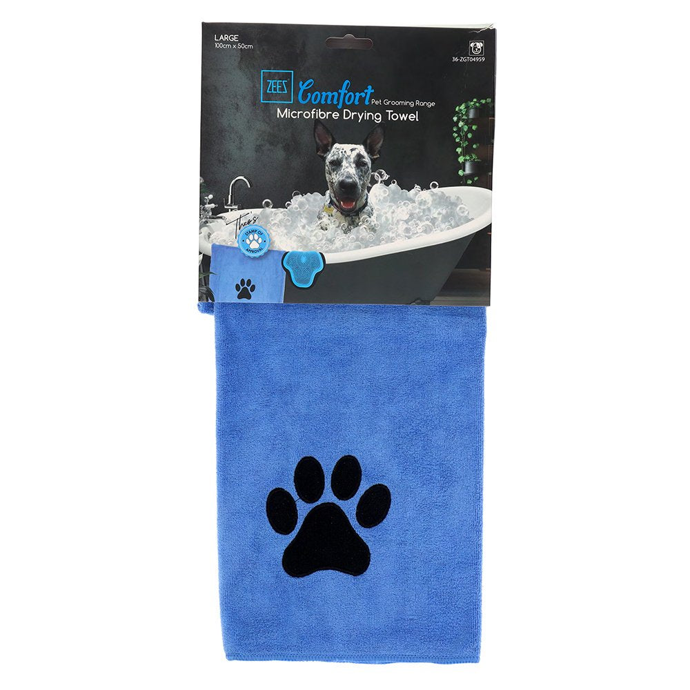 ZEEZ: Comfort Microfibre Drying Towel 100x50cm