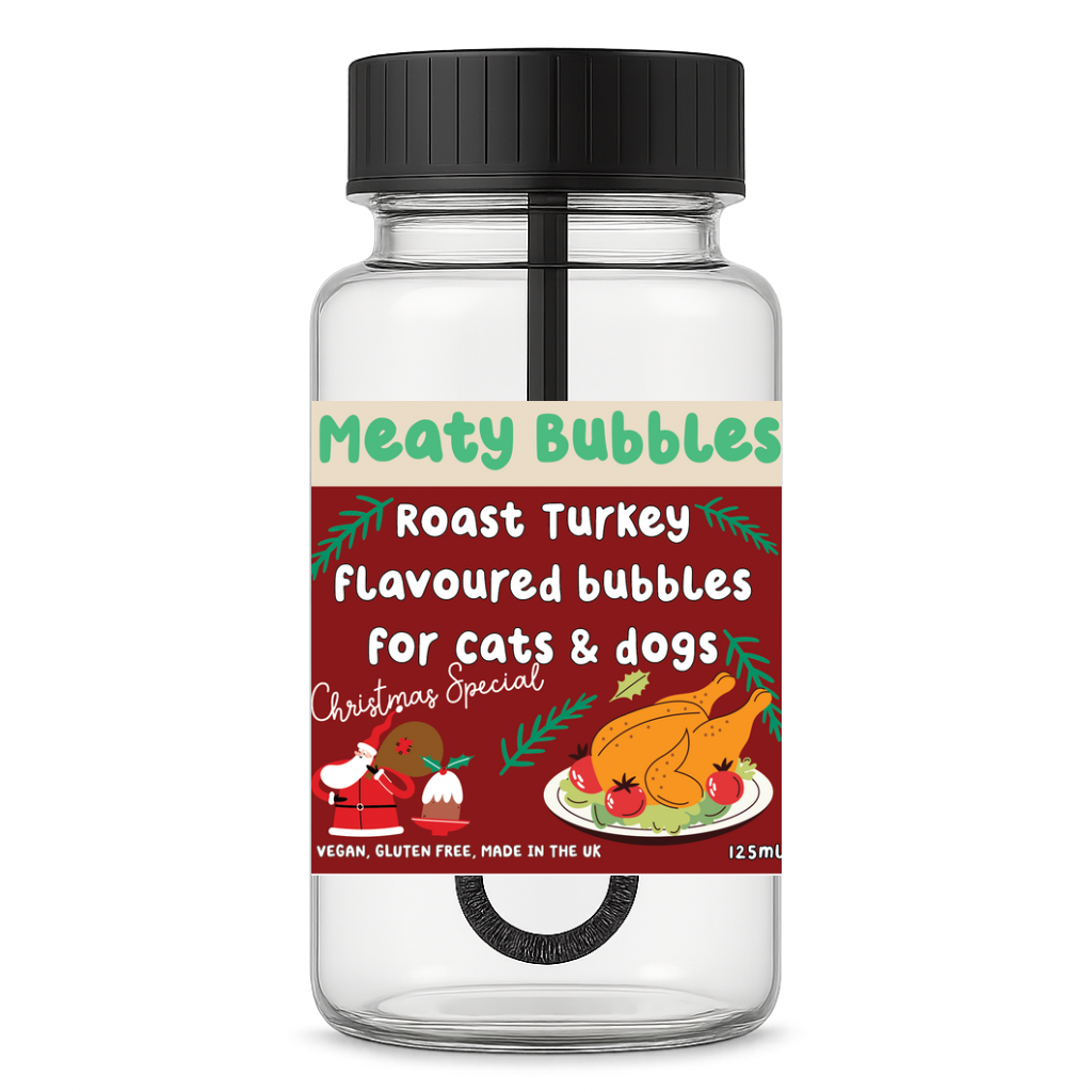 DOG TREATS | Meaty Bubbles: Roast Turkey Bubbles 125ml