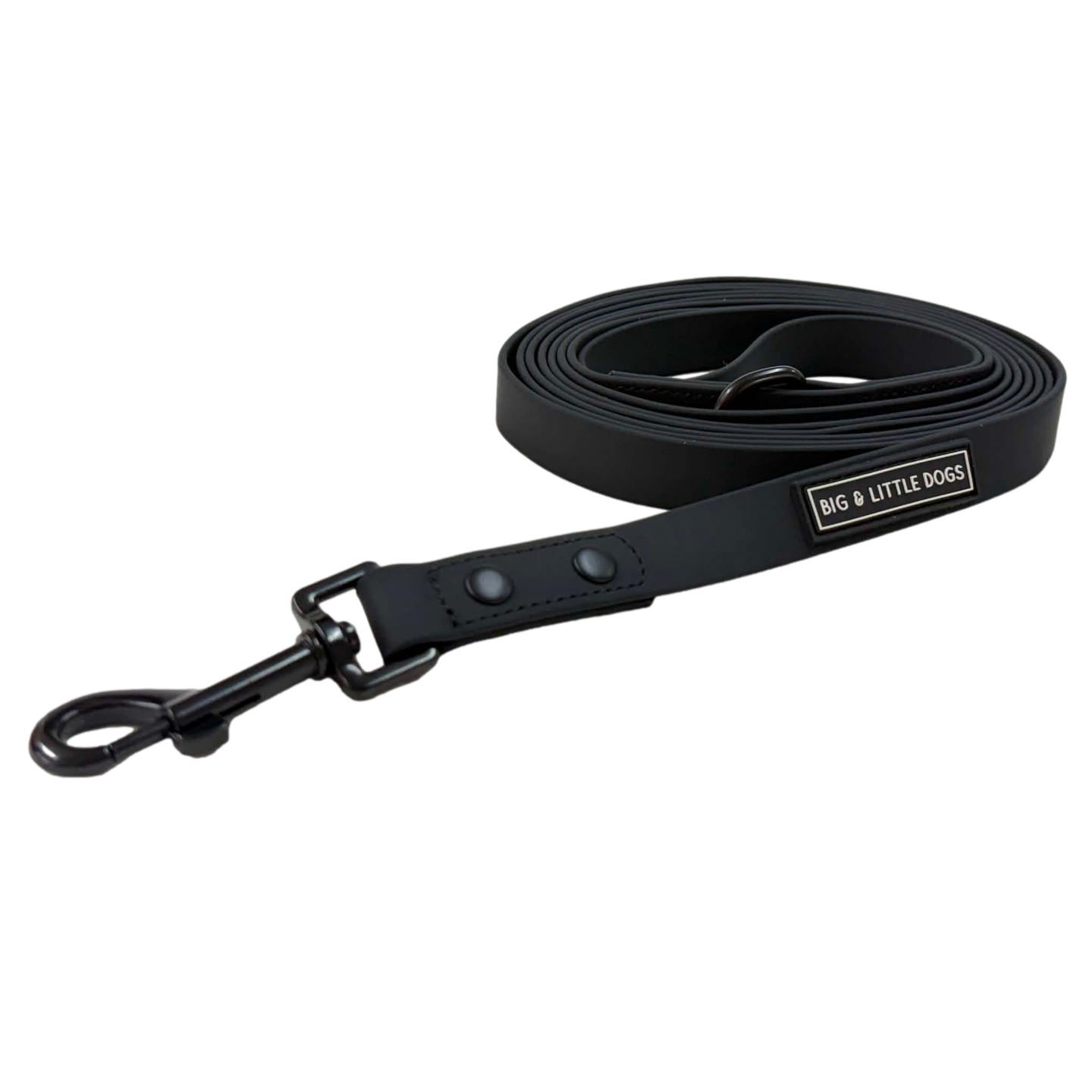 DOG WATERPROOF LONG LEASH: Black (3 Metre)
