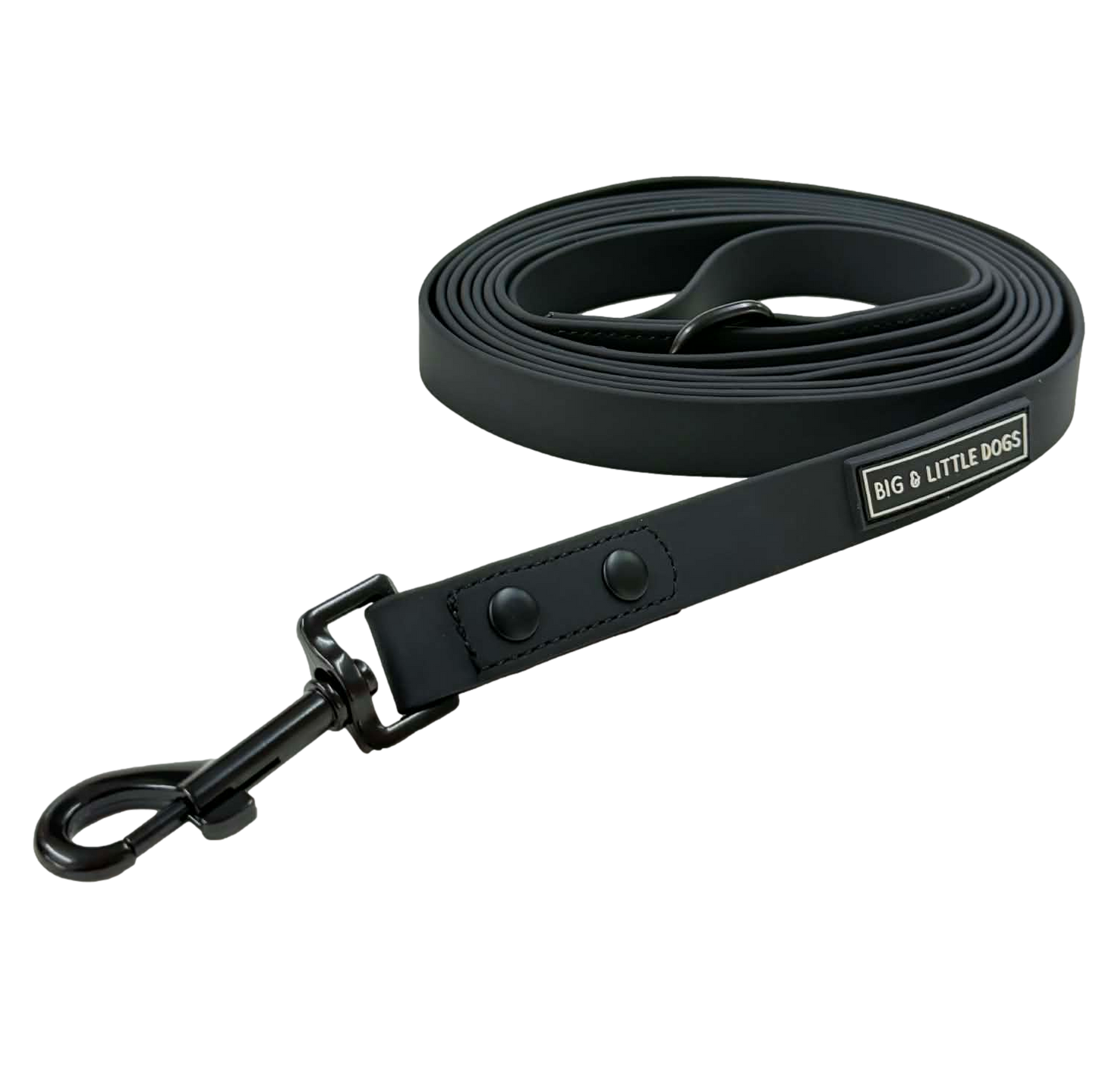 DOG WATERPROOF LONG LEASH: Black (3 Metre)