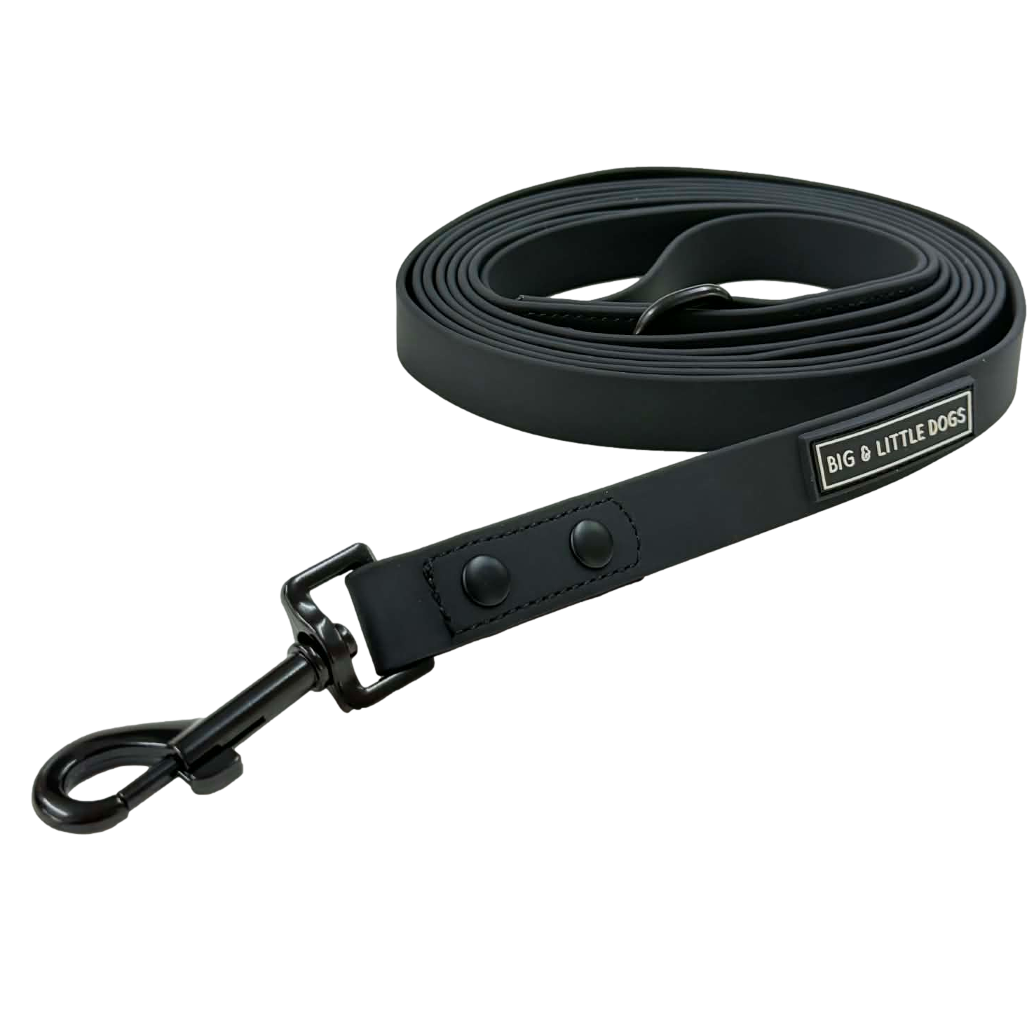 DOG WATERPROOF LONG LEASH: Black (3 Metre)