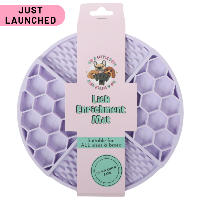 LICK ENRICHMENT MAT: Lilac {RESTOCK COMING}