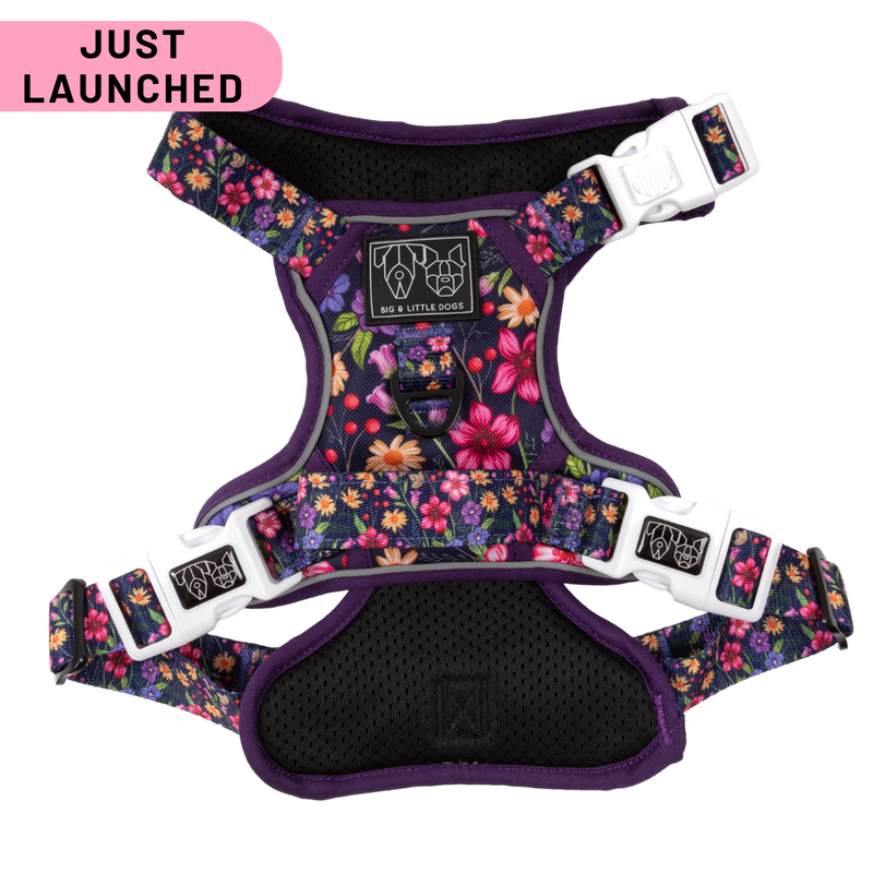 THE ALL-ROUNDER DOG HARNESS: Petal Paradise (NEW!)