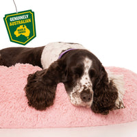 Kloud9 Teddy - Australia's Best Calming Dog Bed (Aus Made!): Pink / Extra Large {FINAL SALE}