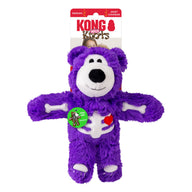 KONG: Halloween Wild Knots Skeleton Bear - Purple