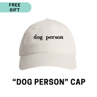 BLACK FRIDAY | Gift with Purchase | "Dog Person" Cap | (FREE with orders over $200) (EXCLUDES WHOLESALE)