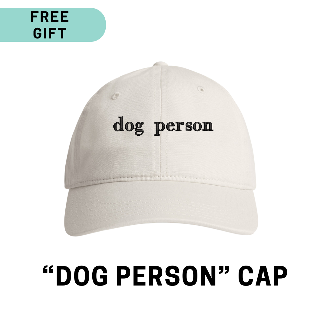 BLACK FRIDAY | Gift with Purchase | "Dog Person" Cap | (FREE with orders over $200) (EXCLUDES WHOLESALE)