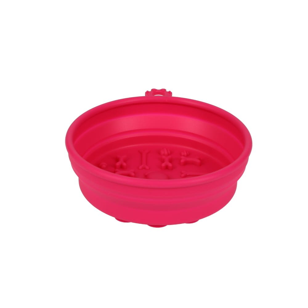 Scream: Collapsible Travel Bowl Pink (350ml)