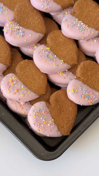 DOG TREATS | The Organic Dog Co: XL Valentine Heart (1 Pce)