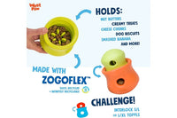 West Paw: Toppl Puzzle Toy | Large | Tangerine