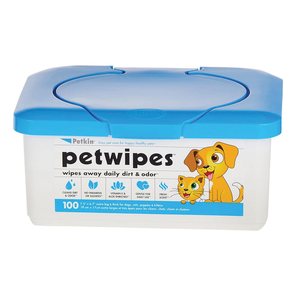 Petkin: Pet Wipes 100pk