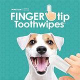 Petkin: Fingertip Tooth Wipes - Fresh Mint (50pk)