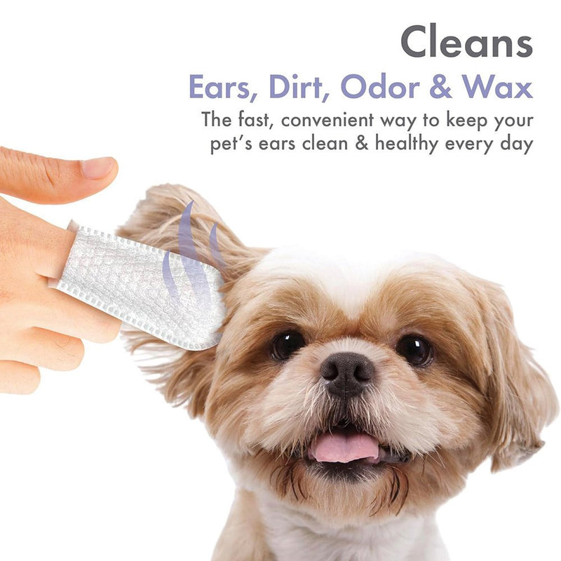 Petkin: Fingertip Ear Wipes (50pk)