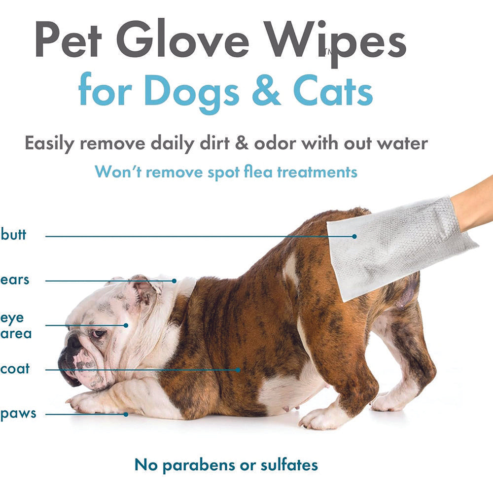 Petkin: Pet Glove Wipes (NEW)