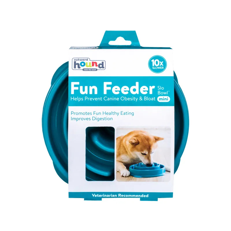 Outward Hound: Fun Feeder | Mini | Teal