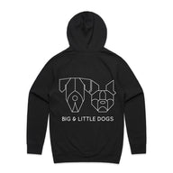 Pawrent BLD Gang Black Premium Hoody Jumper with BLD Logo