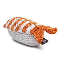 Dogo Pet: Crochet Toy - Shrimp Sushi {FINAL SALE}