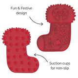 DOG ENRICHMENT | Pet Botanica - Christmas Lick Mat for Dogs & Cats