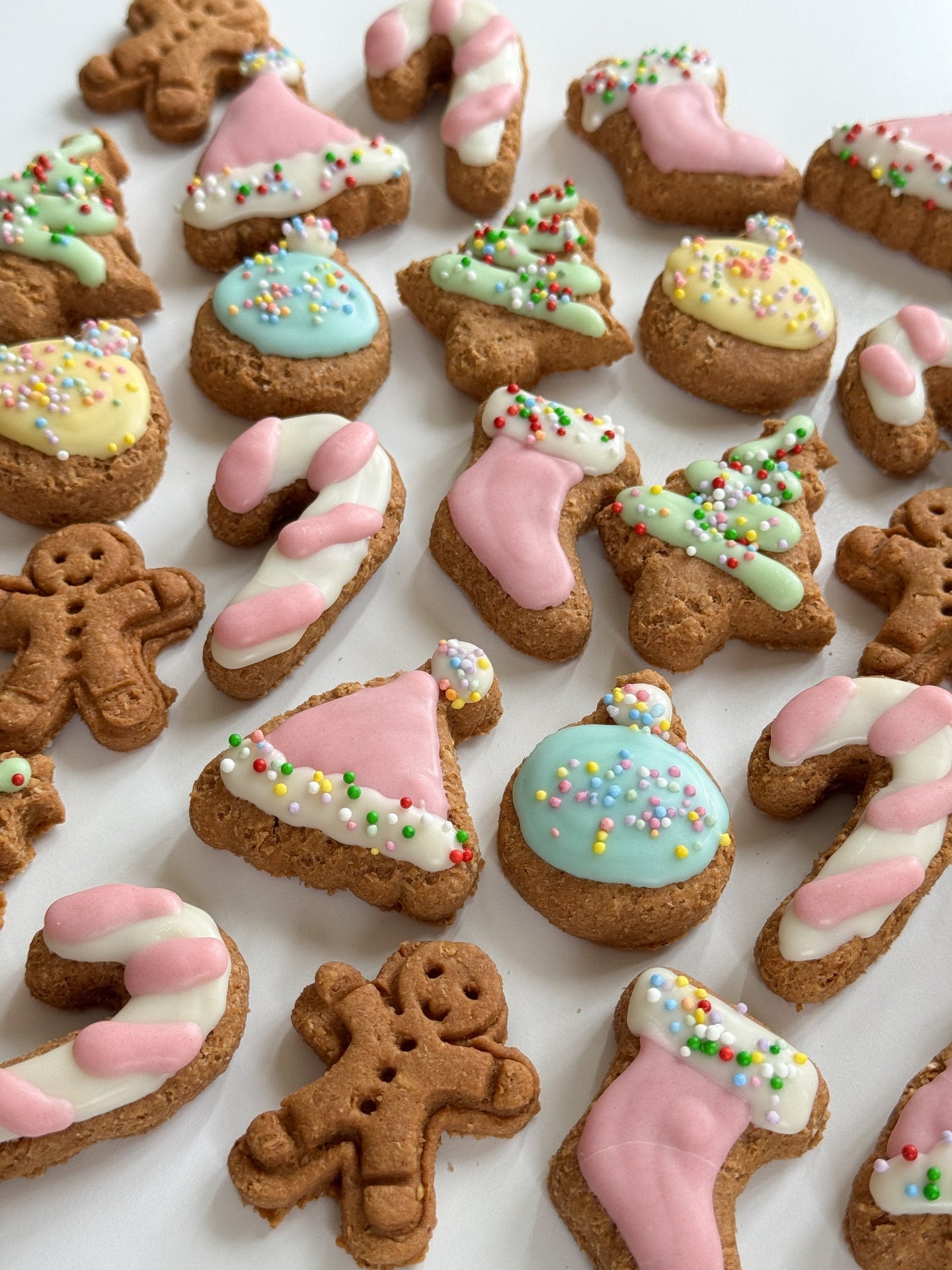 DOG TREATS | The Organic Dog Co: Christmas Mini Cookies (200g Pkt)