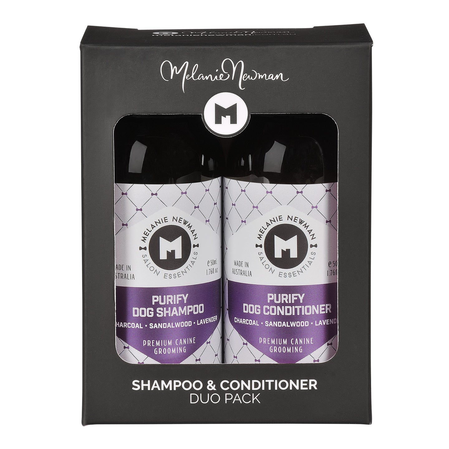 Melanie Newman: Purify Shampoo & Conditioner DUO Pack 50ml