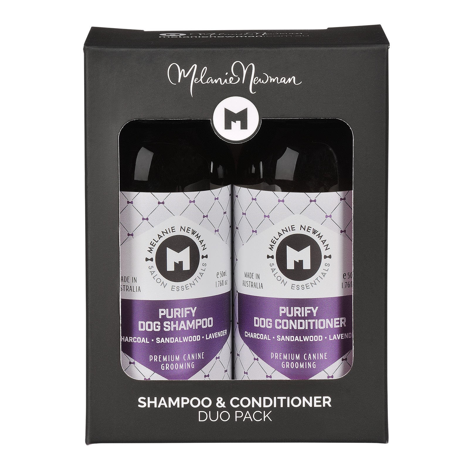 Melanie Newman: Purify Shampoo & Conditioner DUO Pack 50ml