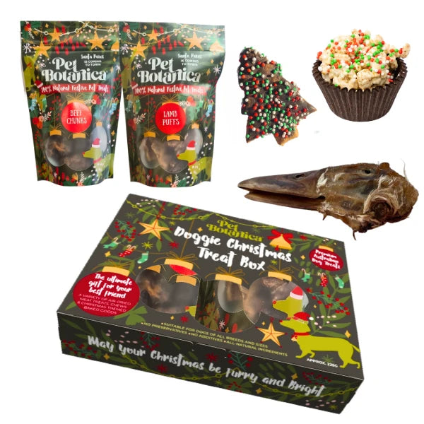 DOG TREATS | Pet Botanica: Dog Christmas Treat Box